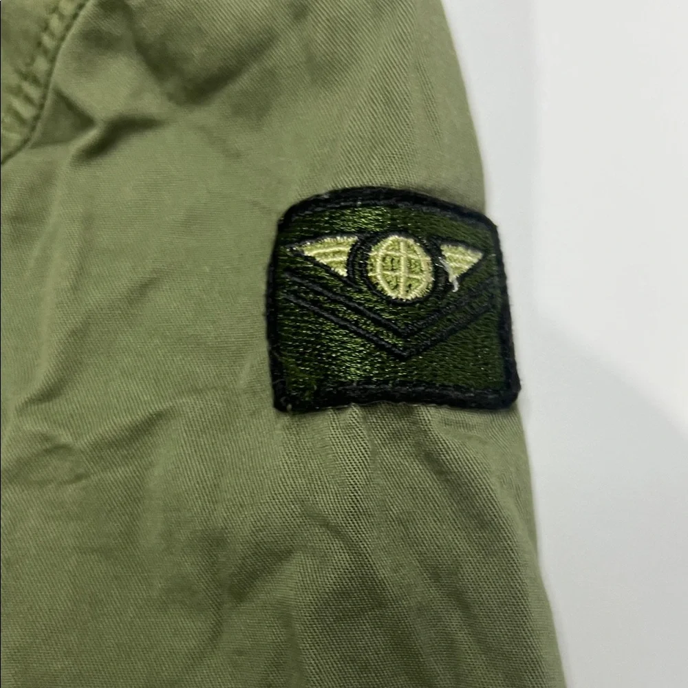 Zara Boys Aviator Olive Green Jacket size 6